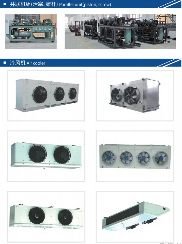 5HP Condensing Unit Equipment 4DES-5Y Compressor Blast Freezer Equipment