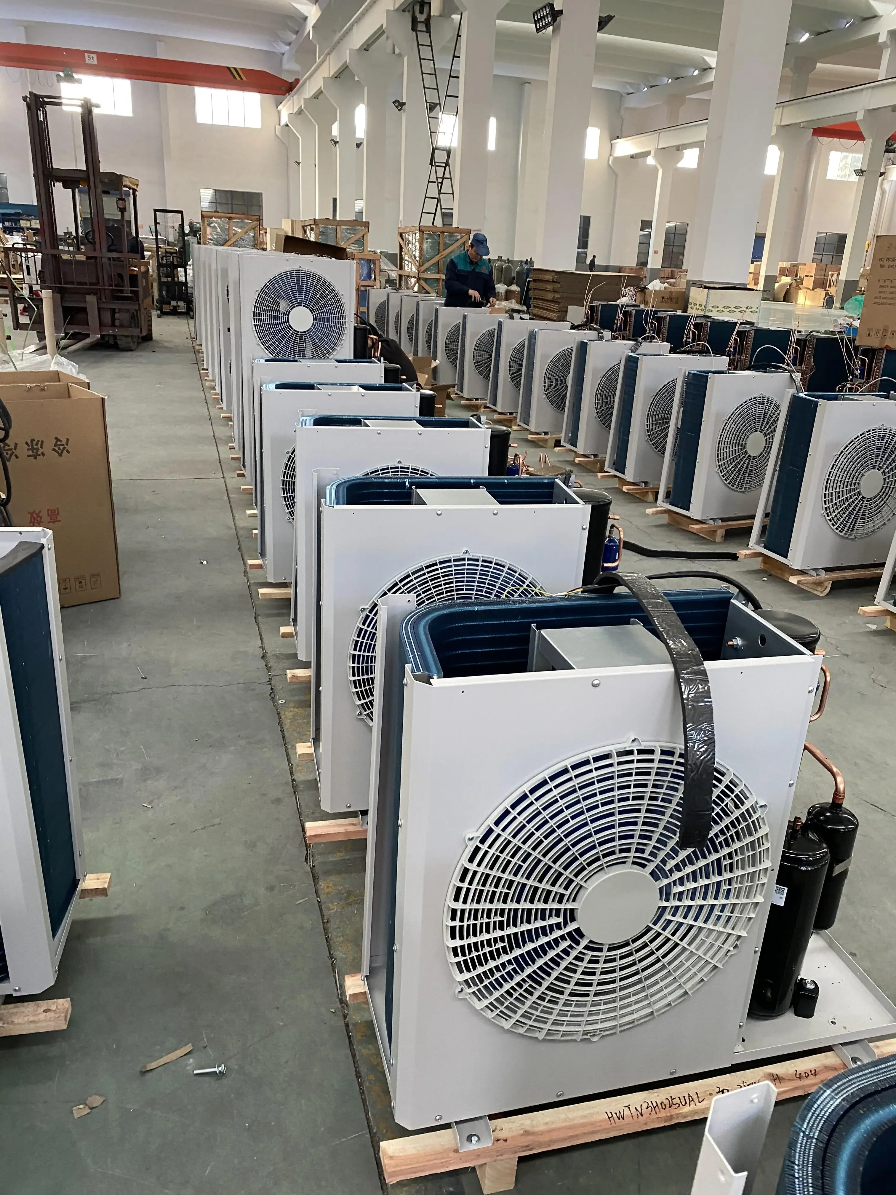 5HP Condensing Unit Equipment 4DES-5Y Compressor Blast Freezer Equipment