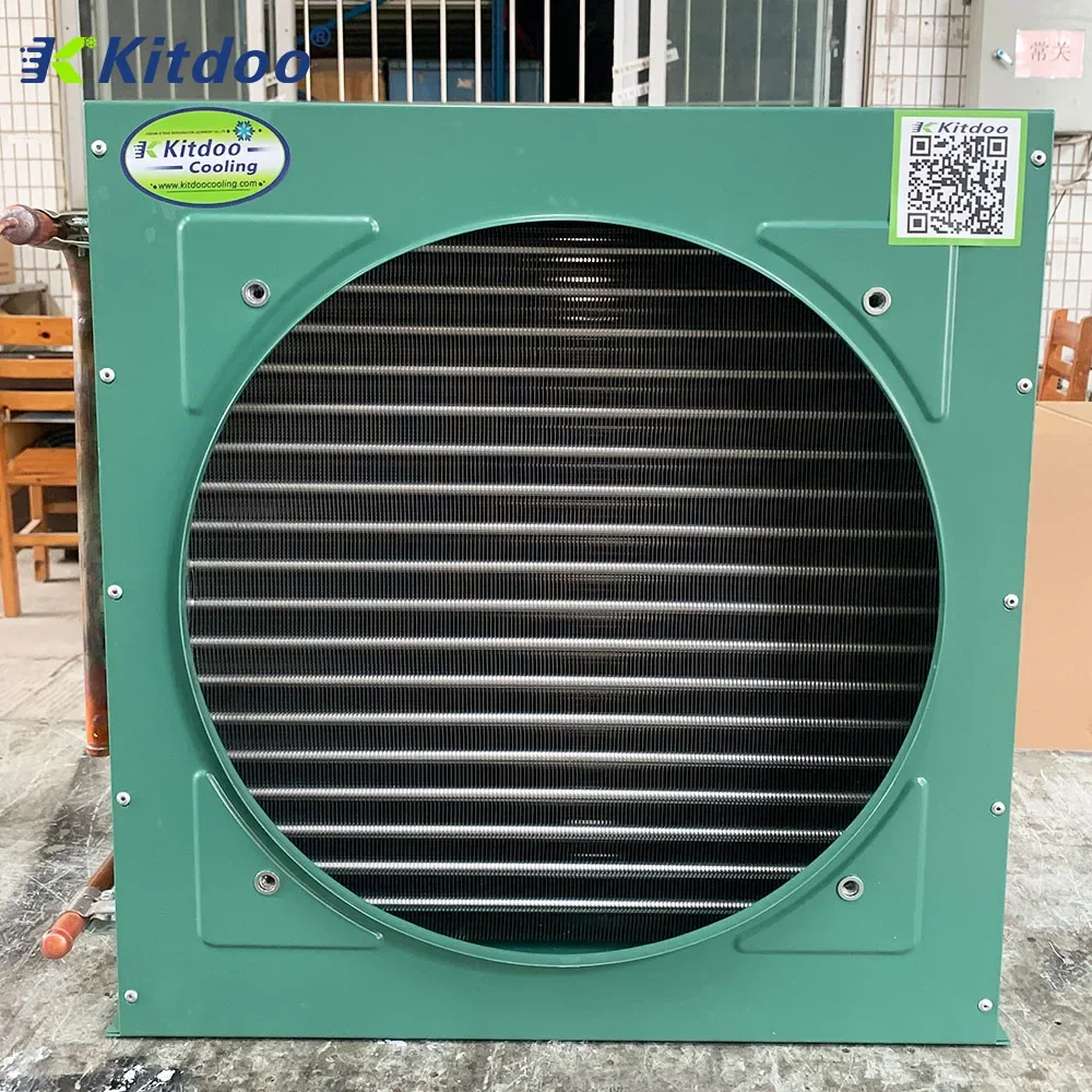 Kitdoo Air Cooled Condenser Unit Cold Storage Room Refrigerating Kit Made of Durable Coppe