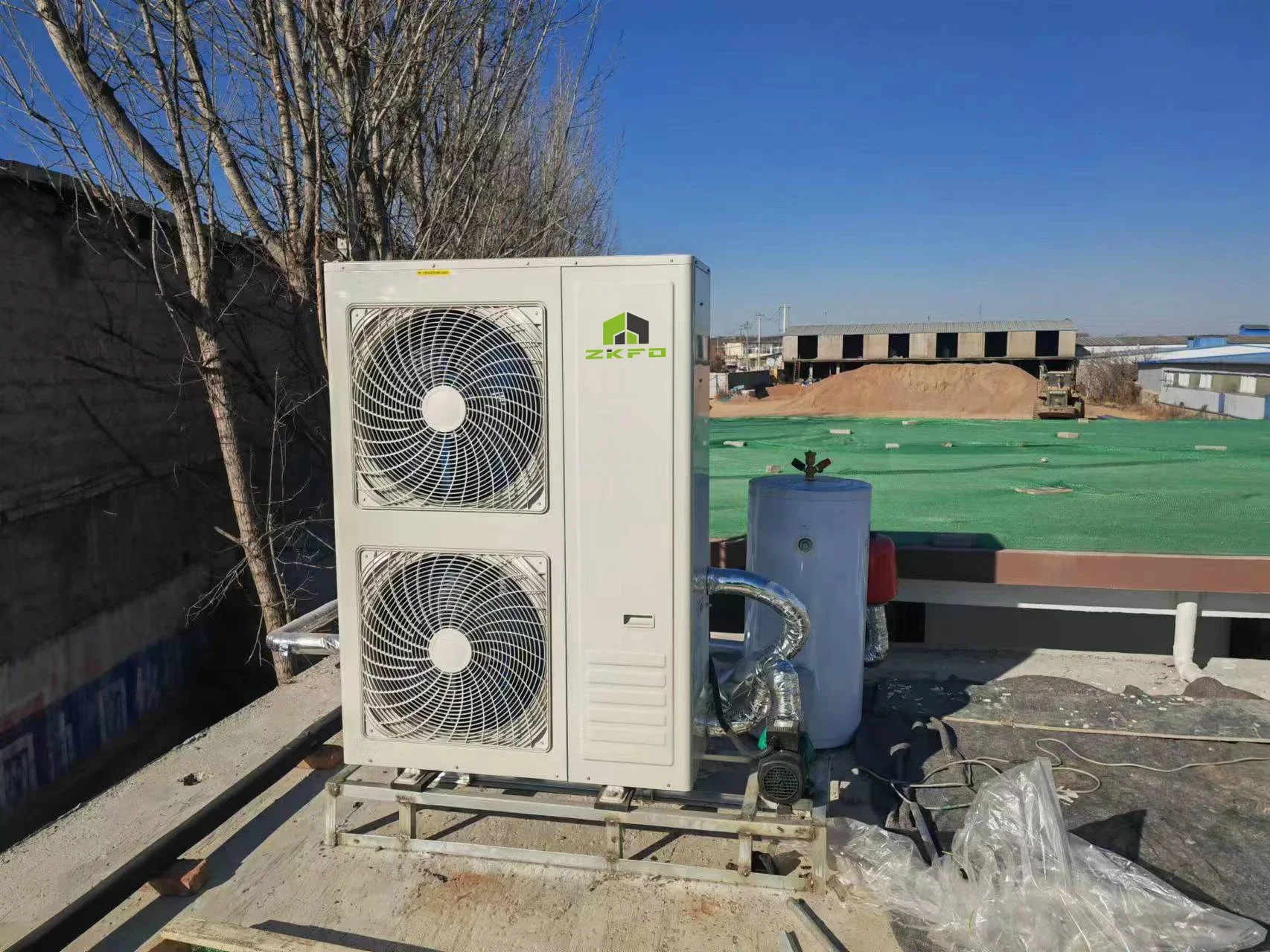 High Efficiency R290 Air Source Heat Pump DC Variable Frequency Energy-Saving Class A+++ 5