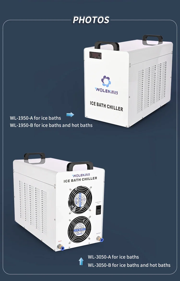 Manufacturer Hot Sell Cold Plunge Spa Heat Pump Home Athletes Ice Bath Water Chiller for C