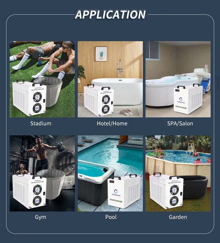 Manufacturer Hot Sell Cold Plunge Spa Heat Pump Home Athletes Ice Bath Water Chiller for C