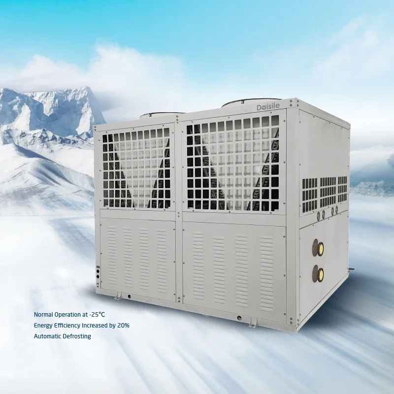 38KW Air-to-Water Swimming Pool Heat Pump with COP 4.27 and -25~43 Operating Temp Range