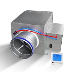 VAV Variable Air Volume Box, 200-2000m3/h, Ceiling Mounted, Galvanized