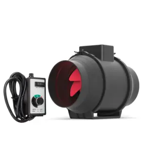 Axial Duct Fan, 110V, Electric