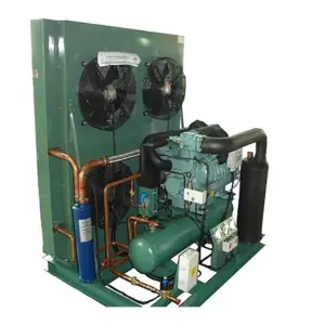 5HP Blast Freezer Condensing Unit with 4DES-5Y Compressor, PLC, 28-100kW
