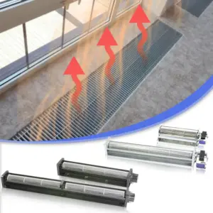 Series Tangential Fan, Brushless, 230 V, Cast Iron