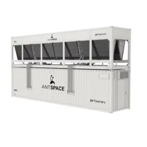 1000KW Immersion Cooling Container with Dry Cooler, 160 Rack Spaces