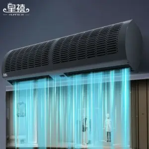 Industrial Centrifugal Air Curtain, 900mm Door Barrier, Heat Isolation