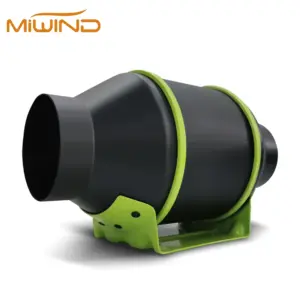 Inline Duct Fan, Axial, Plastic