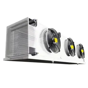 Water Flushing Cold Storage Air Cooler, SS304/316L, Ammonia & CO2