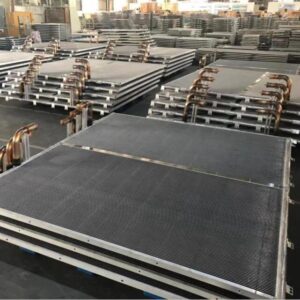 Custom Micro Channel Condenser Coil for Water Chillers, Copper & Alu