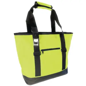 20L Collapsible Cooler Bag Tote with Side Pocket, 500D PVC, Custom Colour