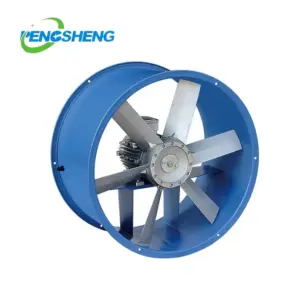 Duct Axial Exhaust Fan, AC220V/380V, Stainless, Steel, 50Hz