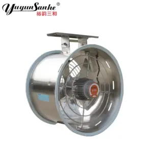 Steel Air Circulation Fan, Ceiling, Stainless