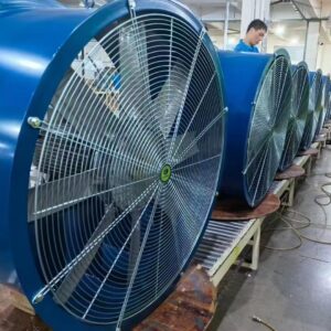 High Temperature Axial Fan for Fruit & Grain Drying, 220V/380V Aluminium