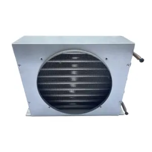 Copper HVAC Condenser Coil, Made to Drawing for Cold Storage Systems