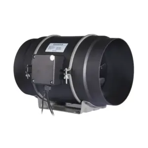 Slient Duct Fan, 240V, Plastic