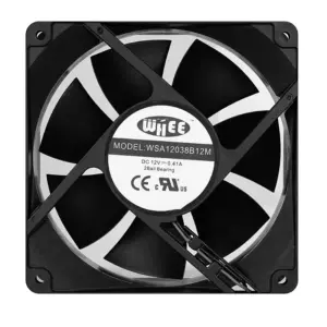 Axial Flow Fan, 12038, ROHS, CFM, 12V/24V