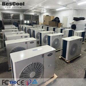 Industrial Box Type Outdoor Freezer Condensing Unit, 2-6HP, -25C to 5C