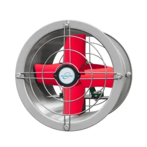 Industrial Electric Exhaust Fan, Axial, Plastic