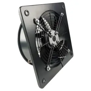 Axial Flow Fans, 400mm/16in, 1phase, 4pole
