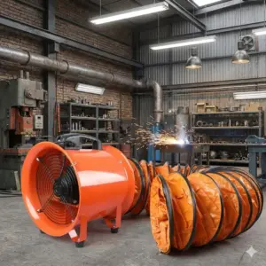Axial Flow Fan, Portable, 220
