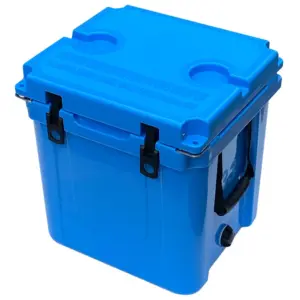 33L Rotomolded Dry Ice Storage Cooler Box, PE, 5 Day Ice Retention