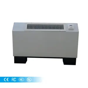 Slim Floor Standing Fan Coil Unit for Residential HVAC, Low Noise AC