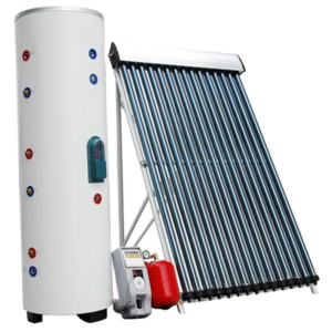 300L Split Pressure Solar Water Heater, Evacuated Tube, Stainless Frame