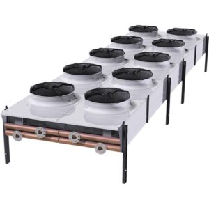 Tobel Double Row Air Cooled Radiator Dry Cooler, 8000m3/h, 110-240V