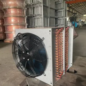 15kW Small Dry Cooler Radiator, Aluminium Fin Copper Tube, 115gpm