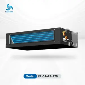 Ultra-Thin Horizontal Concealed Fan Coil Unit, DC Motor, Ceiling Mounted