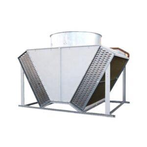 V-Type Stainless Steel Dry Cooler for Cold Storage, Ceiling Mounted