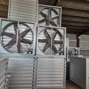 Air Circulation Axial Fan, Wall, 110V-415V, Electric
