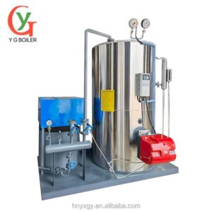 YG LHS Vertical Steam Generator Boiler, 50-1000kg, Gas or Oil Fired
