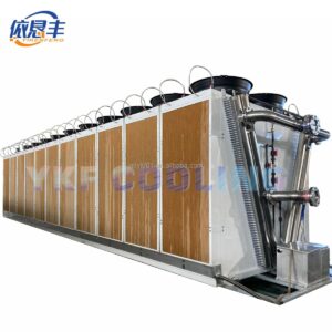 YKF Adiabatic Dry Cooler with Wet Curtains, 800kW, for Hot Climates