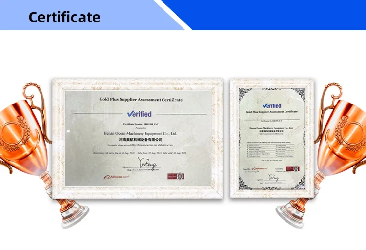Our certification