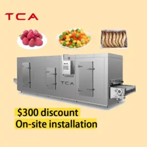 Commercial Iqf Tunnel Freezer