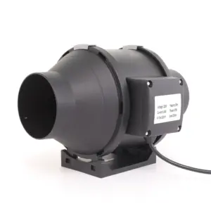 Centrifugal Fan, Inline, 110/220V