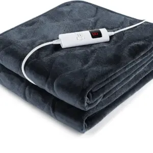 Heated Blanket, 85, Flannel Fleece