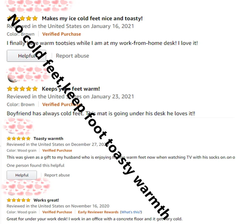 heating mat feedback