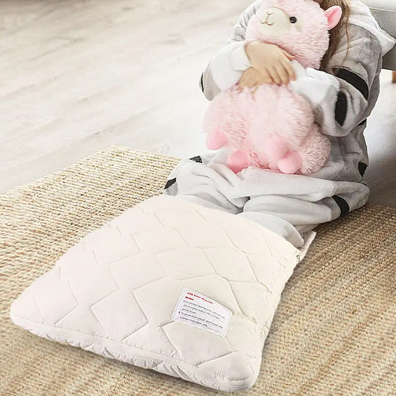 Heated Blanket Electric Heating Warmer USB Rechargeable Foot and Hand Warmers Portable Stroller Footmuff 4