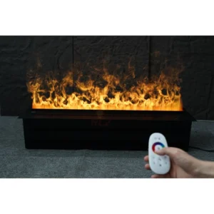 50cm CE Hot Sale Adjustable Customize Multicolor Automatic 3D Led Flame Decor Electric Fireplace Heater Water vapor Fireplace