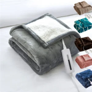 Mink Heated Throw Blanket, CUSTOM, AC 110V, Minky