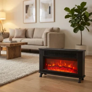 Electric Fireplace, LED, 2000 W, Freestanding