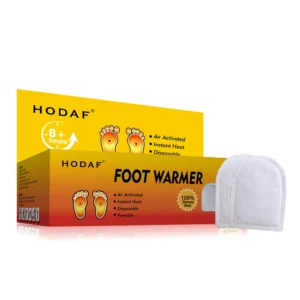 HODAF Brand Winter Foot and Hand Warmer Self Heating Instant Foot Warmer 2 Piece Set Hot Pad Warmer