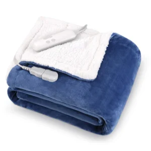 Heated Blanket, 100% Organic Cotton