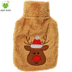 Hot Water Bag Filled with Rubber Hand Warmer, Old-fashioned Flushing Hand Warmer, Foot Warmer Bag, Large Warm Water Bag