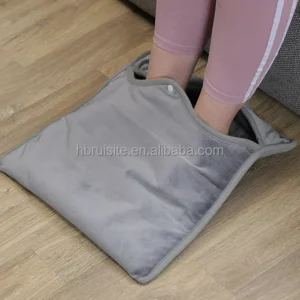 Household Machine Washable Electric Foot and Hand Warmer Heater 40*40cm Portable Rechargeable Foot Warmer Mat